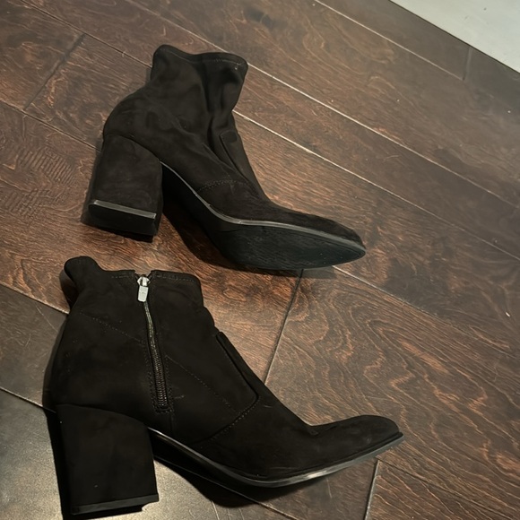 Marc fisher velour ankle booties 8.5 EUC - Picture 9 of 14